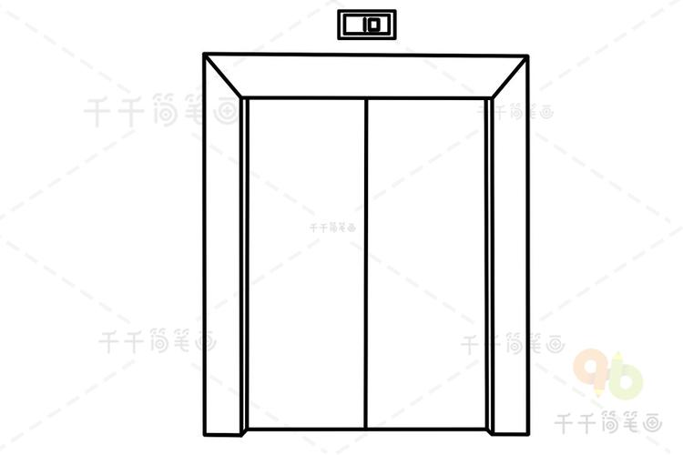 梯子简笔画-梯子简笔画图儿童